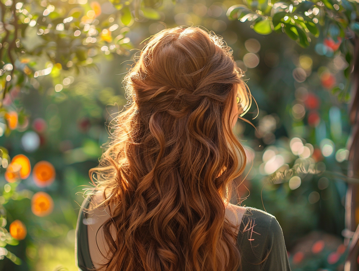 cheveux ondulés