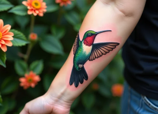 Symbolisme et signification du tatouage colibri : un voyage initiatique